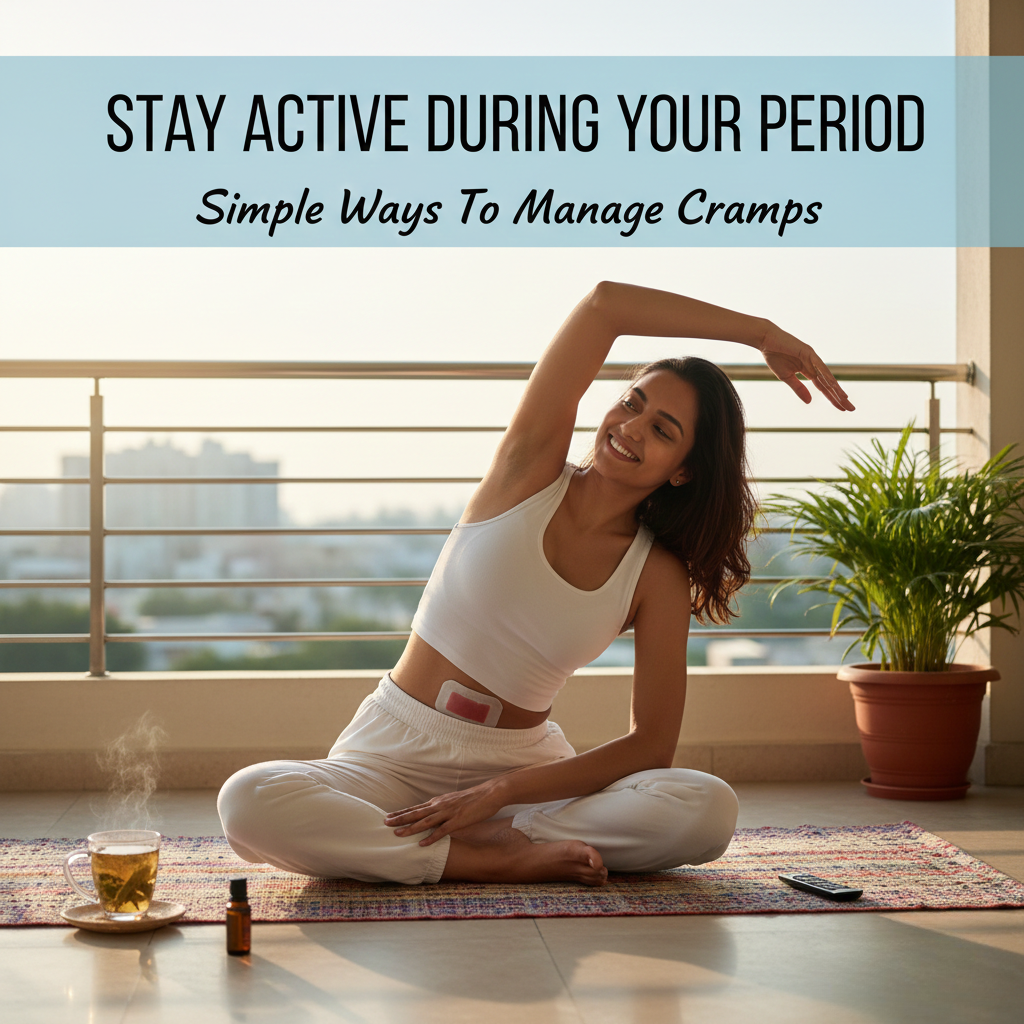 stay active during your period simple ways to manage cramps images - Edited