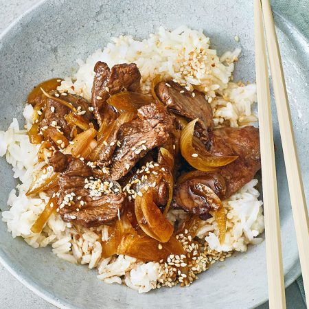 Reis Gamberetti <br> mit Krabben in Tomaten-Sahnesauce